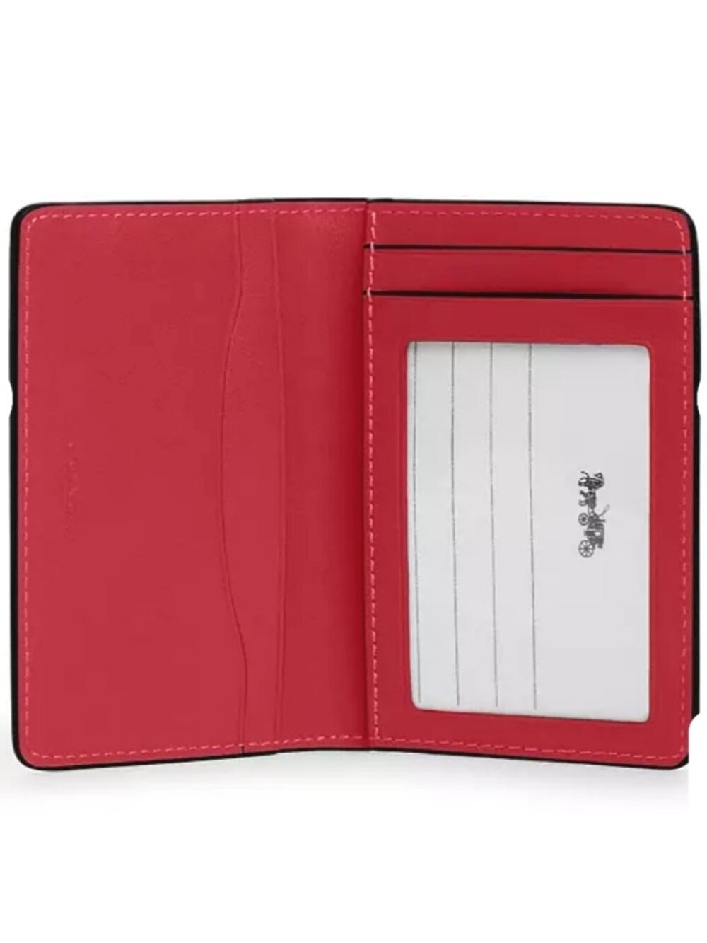 Coach Unisex Travis Belt Bag 30 & ID Wallet Double Bundle in Poppy Red, NWT - Picture 8 of 13